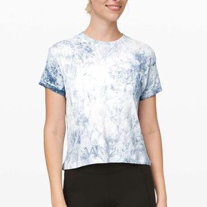 Lululemon Train to Be Shibori Short Sleeve